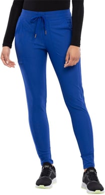 Picture of Cherokee Womens Mid Rise Tapered Leg Drawstring Scrub Pant (CH-CK095T)