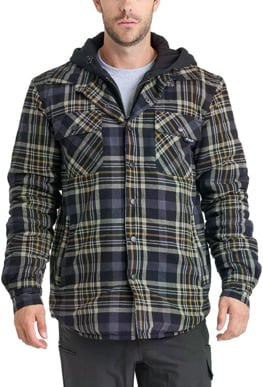Picture of Jet Pilot Mens Quilted Flannel Jacket (JPW49)