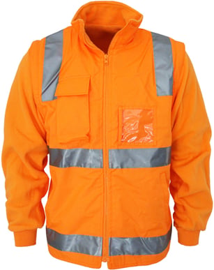Picture of DNC Workwear Hi Vis VIC Rail Reversible Vest (3969(DNC))