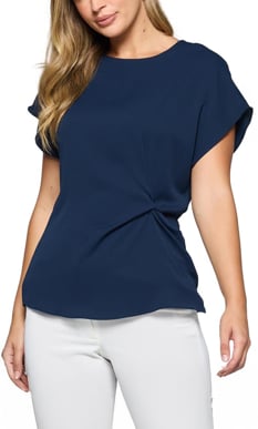 Picture of Gloweave Ascot Twist Front Top (2112WS)