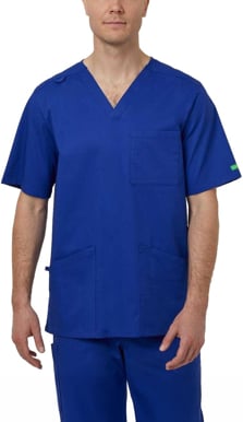 Picture of NNT Uniforms Chang V Neck Scrub Top - Cobalt (CATRFS-COP)