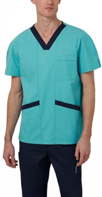 Picture of NNT Uniforms Next-Gen Antibacterial Koller Scrub Top - Mint (CATRFU-MNN)